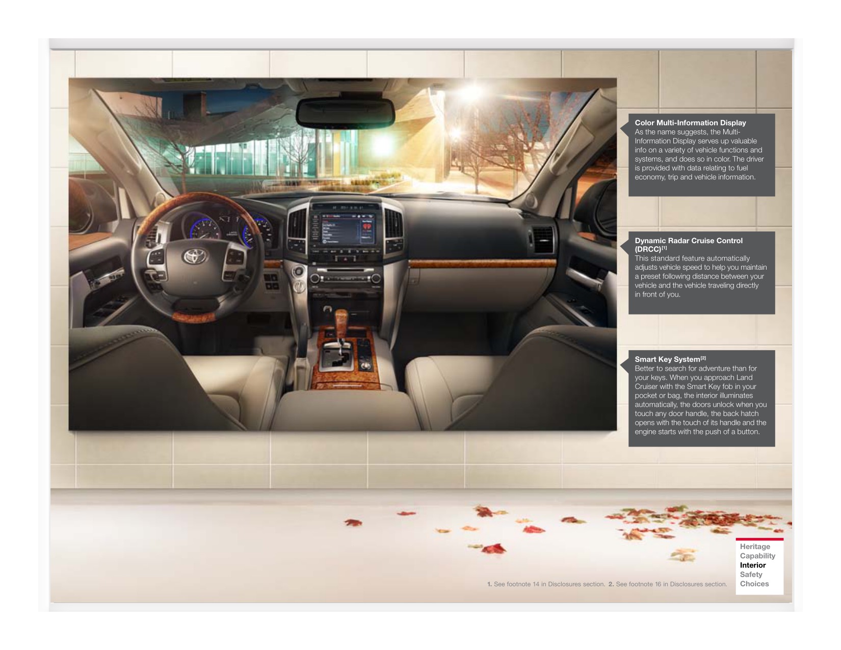 2013 Toyota Land Cruiser Brochure Page 17